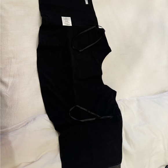 MIAOU BLACK LEATHER CORSET - Picture 6 of 8